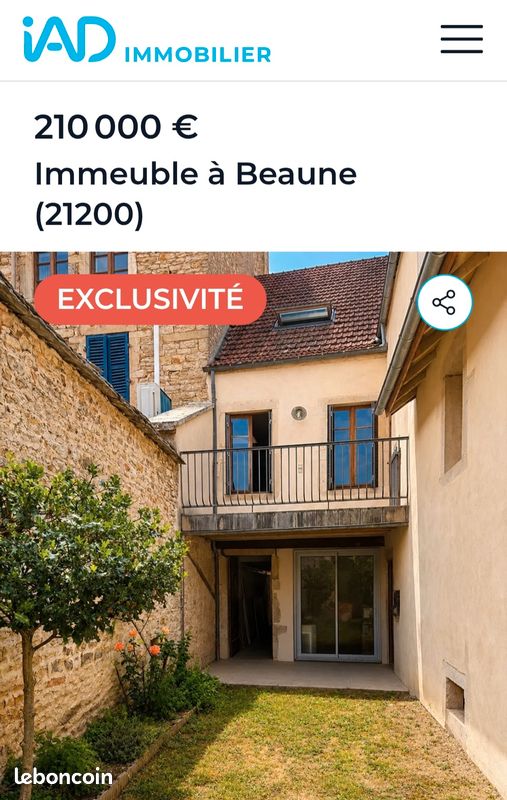 Appartement 4 pièces 136 m² · à Beaune · 136 m² · 210 000 €