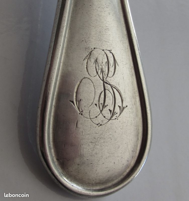 Baccarat - Carafe à liqueur montée Poinçon Minerve .950