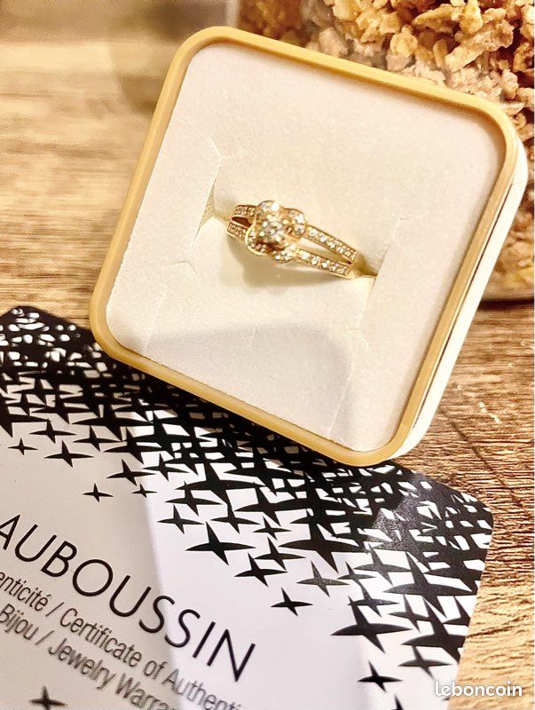 Bague Mauboussin chance&love or rose et diamants Montres Bijoux