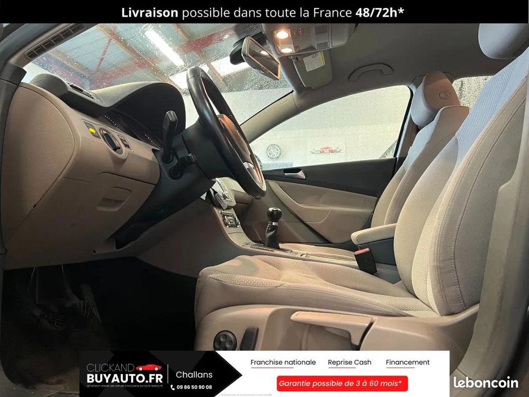 Volkswagen Passat 2.0 TDI 140 CV / SUIVI D'ENTRETIEN COMPLET / DITRIBUTION, VIDANGE FAITE / GARANTIE (image 23)