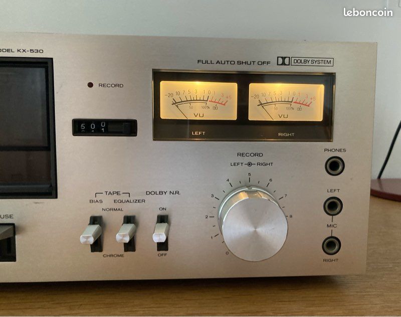 Platine Cassette Kenwood KX-700 Vintage - Révisée Année 1973 - Bon état