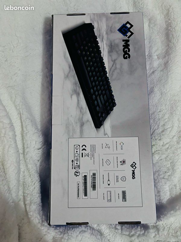 Clavier mécanique gaming MGG Millenium Touch 2 Mini RGB, switches rouges (image 3)