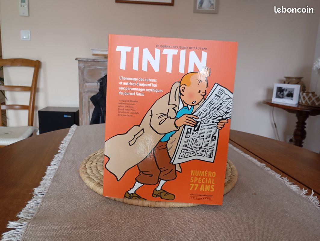 Bd tintin numero special 77ans (image 1)