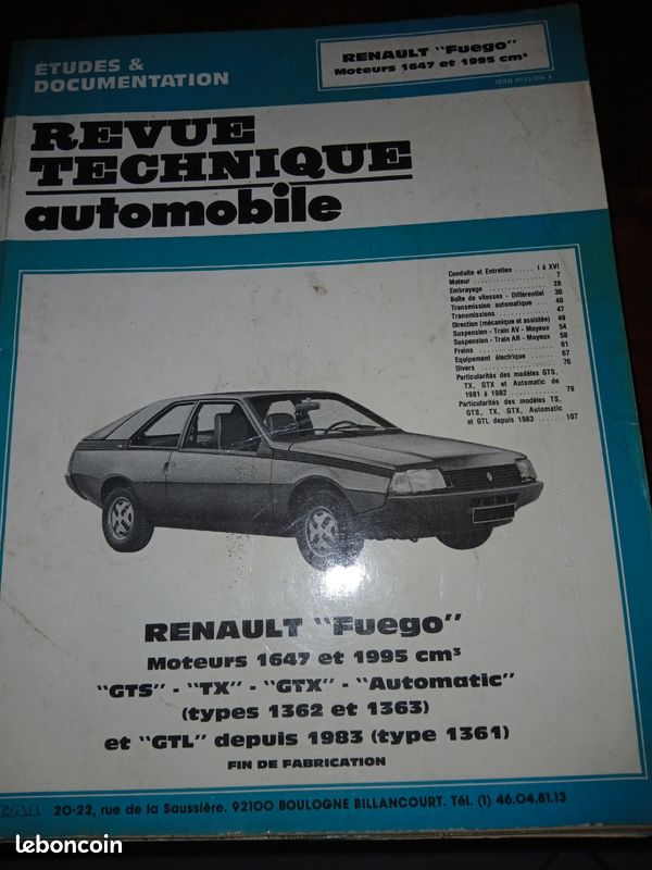 Revue technique (image 1)