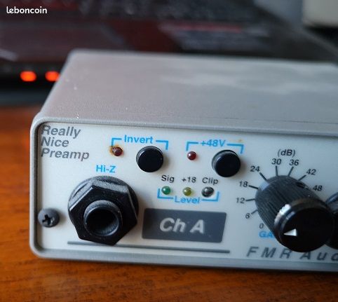 Préampli micro FMR Audio RNP8380 “Really Nice Preamp” – 2 canaux (image 3)
