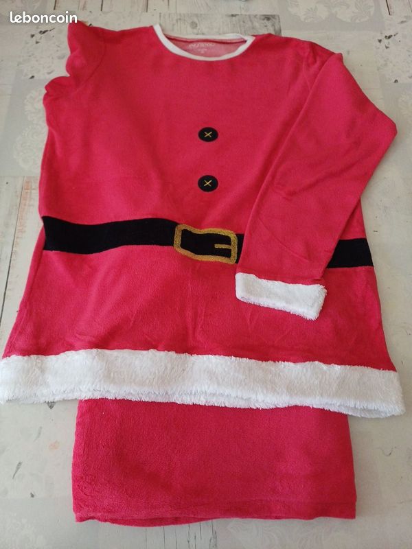 Pyjama costume de "Lutin Père Noël" IN EXTENSO - 14 ans (image 1)