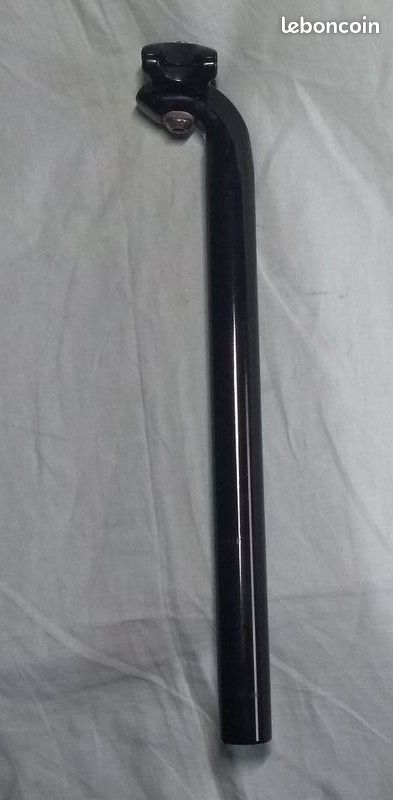 Tige De Selle Kalloy Uno, 31.2 Mm X 350 Mm, Alliage Argent, Réglable, Pour Vélo Rétro Ou VTT