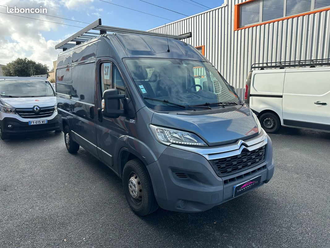 CITROEN JUMPER FOURGON TOLE 35 L2H2 BLUEHDi 160 BVM6 BUSINESS *TVA RECUPERABLE / Distribution Embrayage recent (image 7)