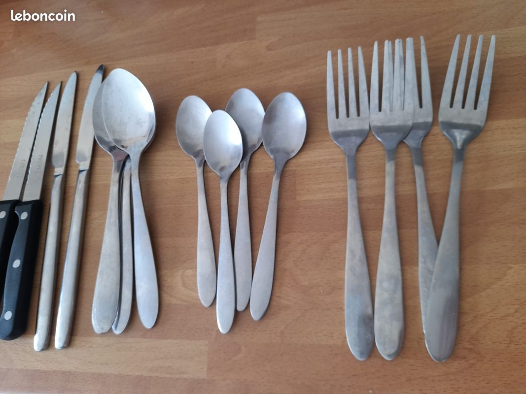 Lot de 16 couverts en inox (image 2)