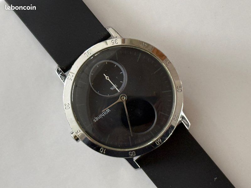 Montre connectée Withings Steel HR 40mm + 2 bracelets (Boîte) (image 3)