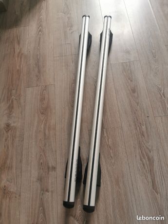 Barres De Toit En Acier Pour VW Scirocco Coupé (2008-2017) - Porte-Bagages Noir Toit Normal, Antivol Et Certifié TÜV, Charge 70 Kg