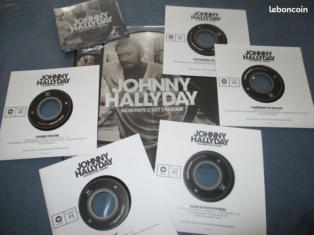 Hallyday coffret monpays c est l amour (image 3)