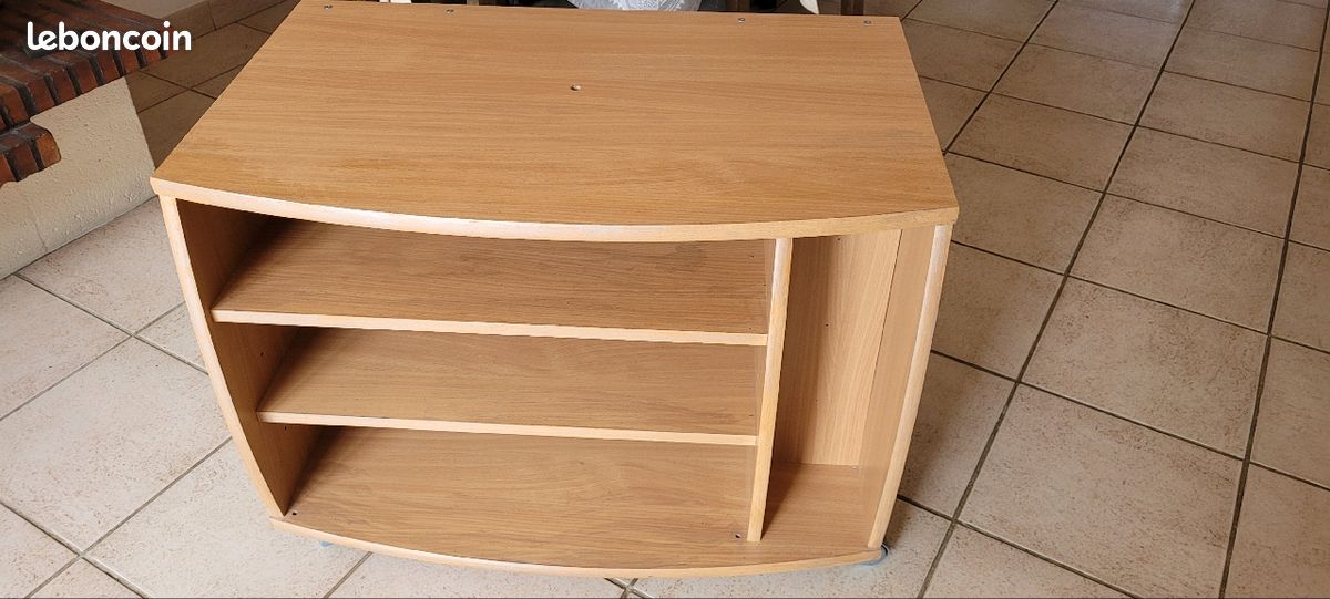 Petit Meuble tv couleur Chêne clair (image 1)