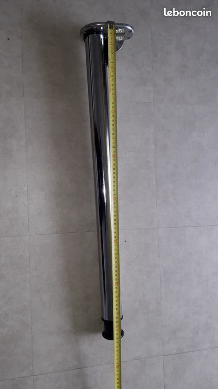 Pied réglable chromé (image 1)