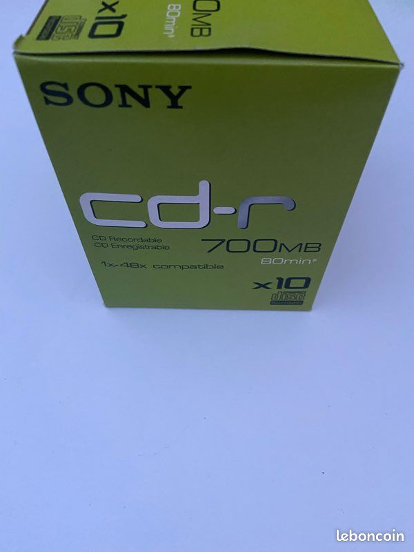 Sony CD-80 Min x10 (image 3)