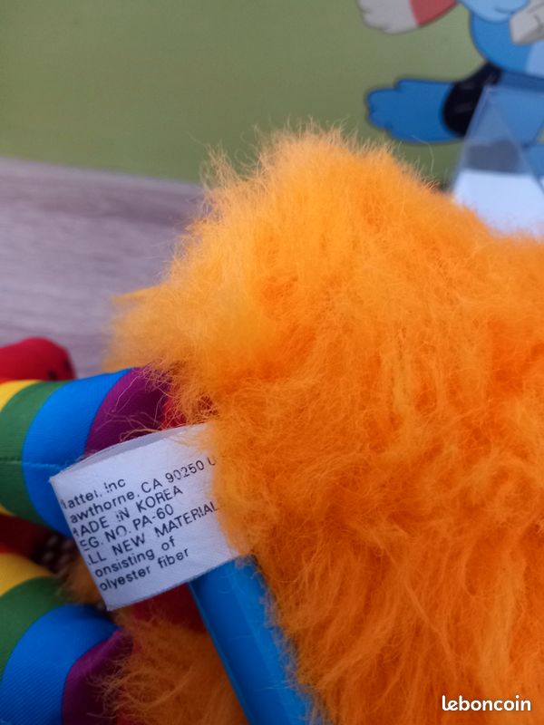 Rainbow Brite - Mattel - Poupée 30cm - Lurky / Gropouf Nuage  Neuf Avec Tags  P Image 530813 Grande