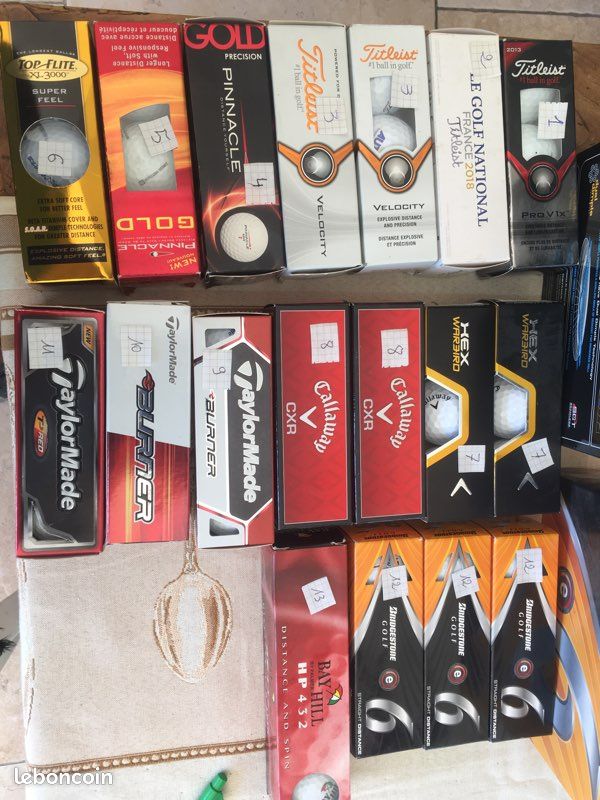 Balles golf neuves (image 1)
