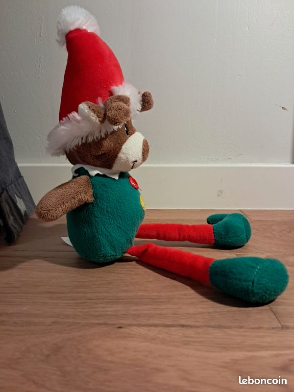 Doudou renne de noel (image 3)