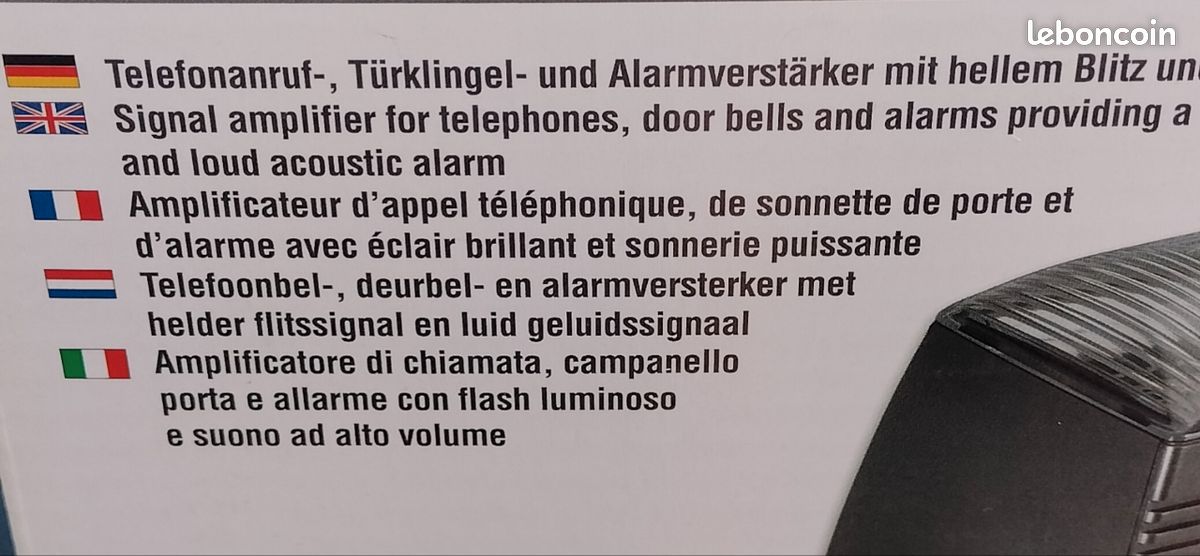 Amplificateur de sonnerie avec flash (image 5)