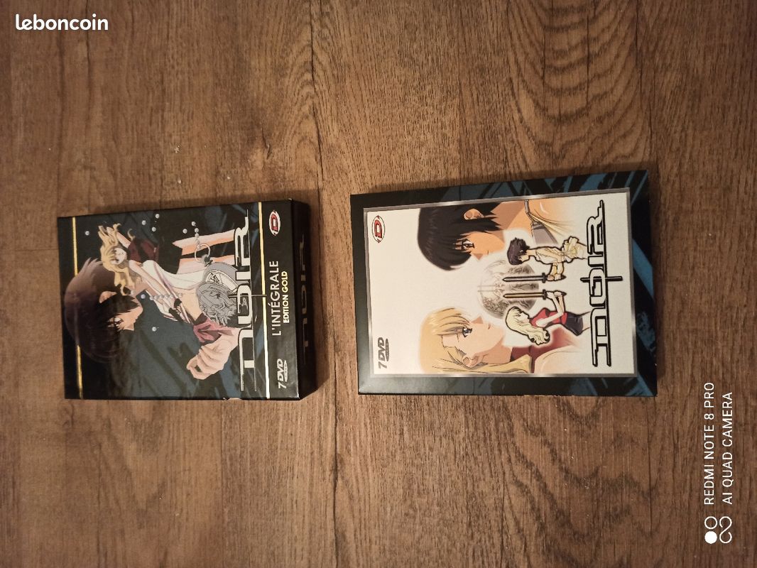 Coffret dvd manga Noir edition gold (image 2)
