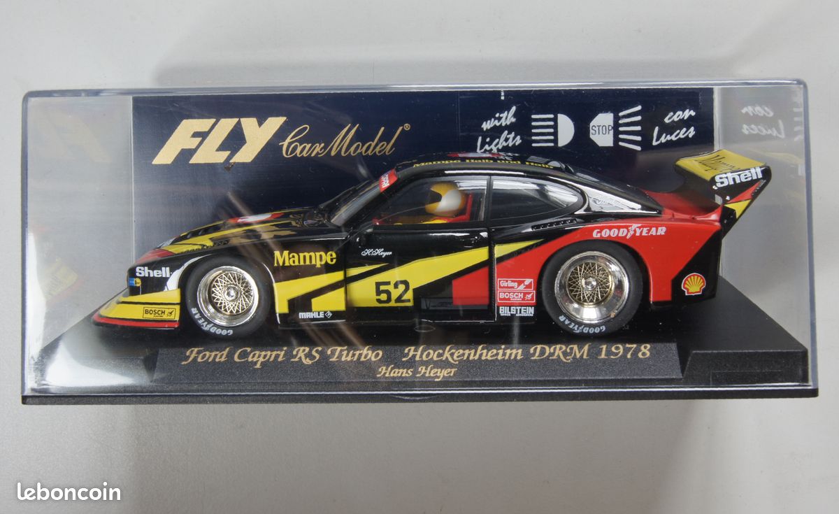 FORD Capri RS turbo n°52 DRM Hockenheim1978 FLY 1/32 - Modélisme