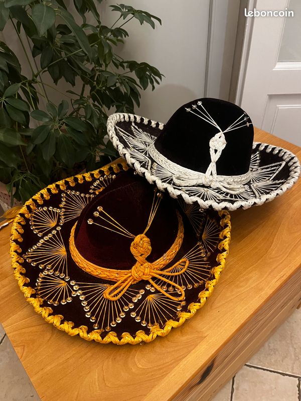 Sombreros Mexicains Enfants Authentiques - Belri Hats - Fait Main (image 1)