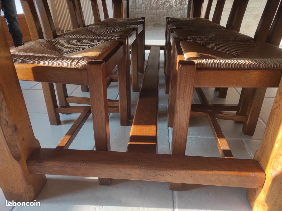 Meubles bois chêne massif salle à manger (image 14)