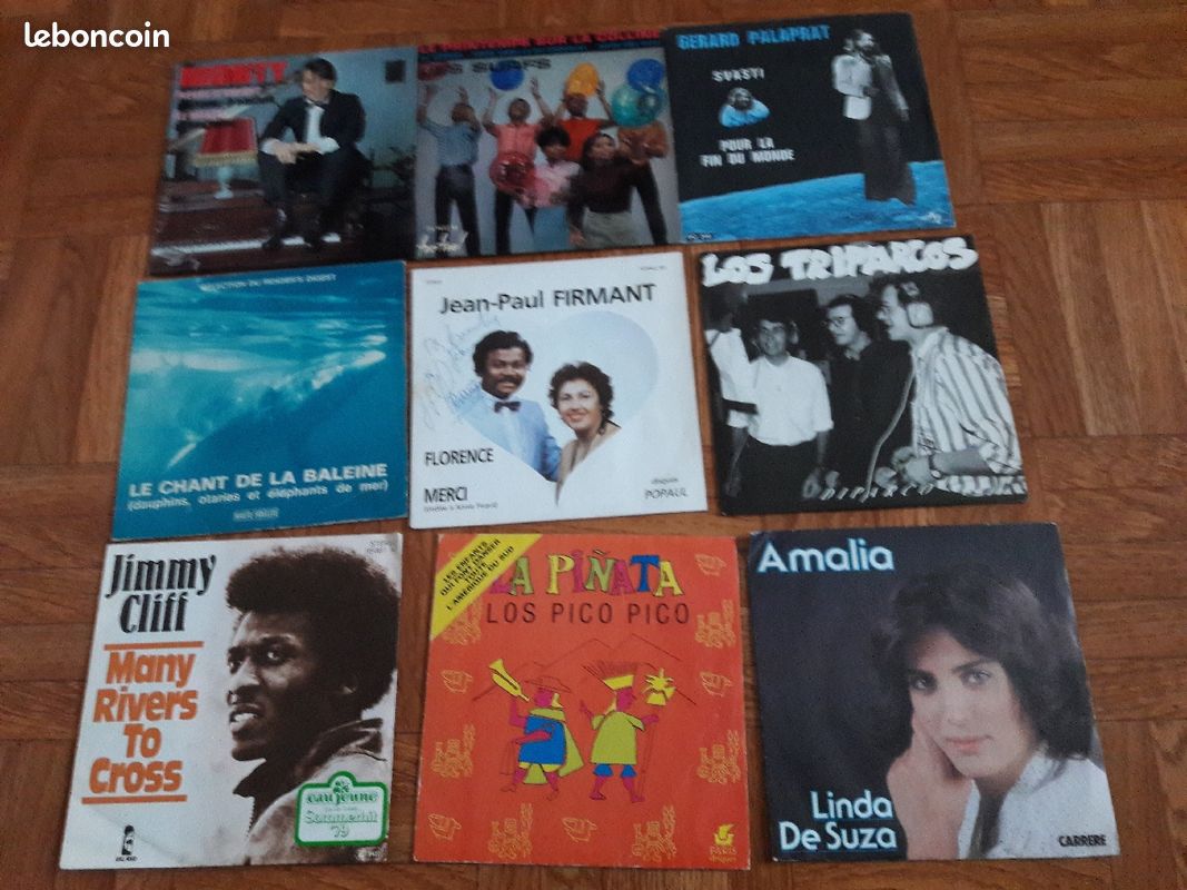 Disques vinyle 45 tours (image 1)