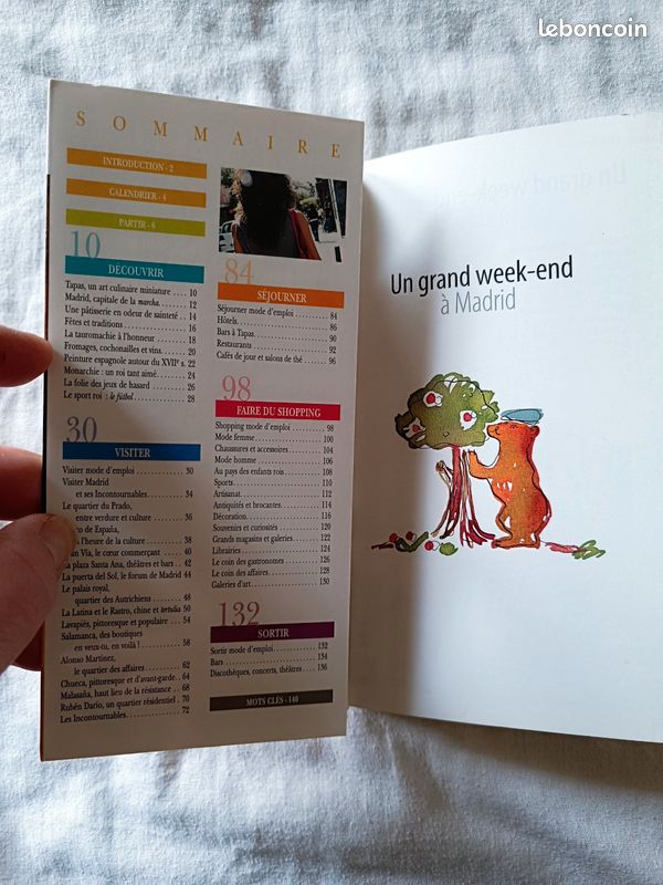 Guide de voyage Un grand week-end à Madrid Editions Hachette 2008 (image 3)