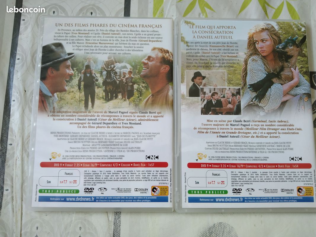 Coffret Jean de Florette + Manon des sources (image 5)