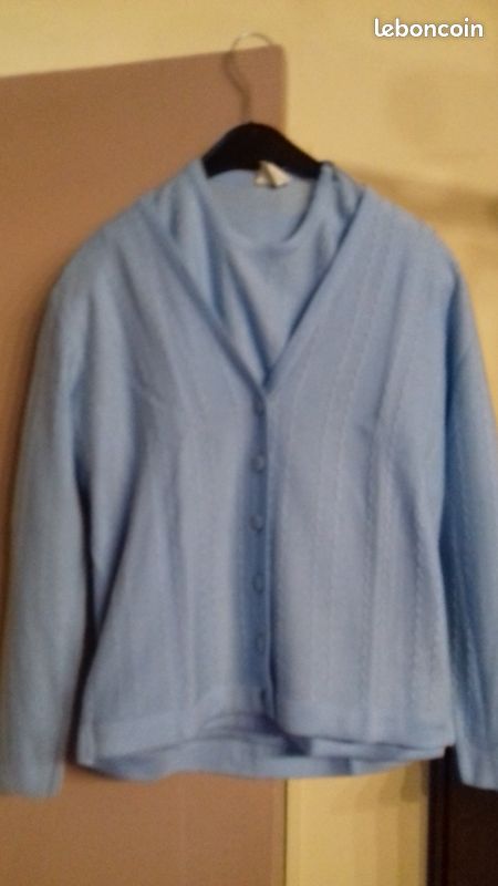 Ensemble pull et veste d'ete (image 1)
