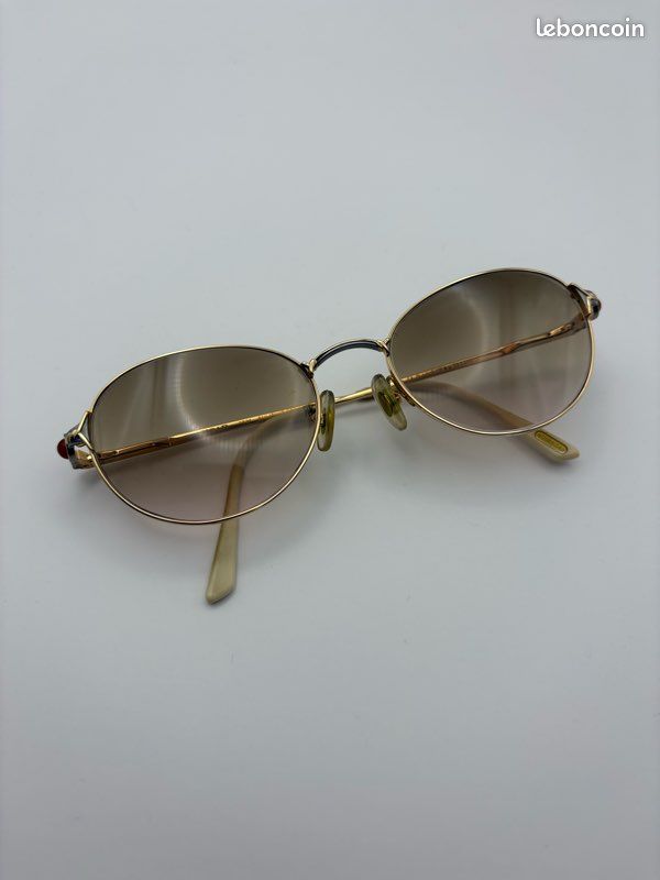 Lunettes En Or 10 Carats Vintage - Monture Très Ancienne Et Stylée - Occasion