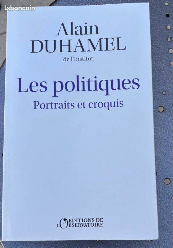 Livre Alain Duhamel Les Politiques (image 1)