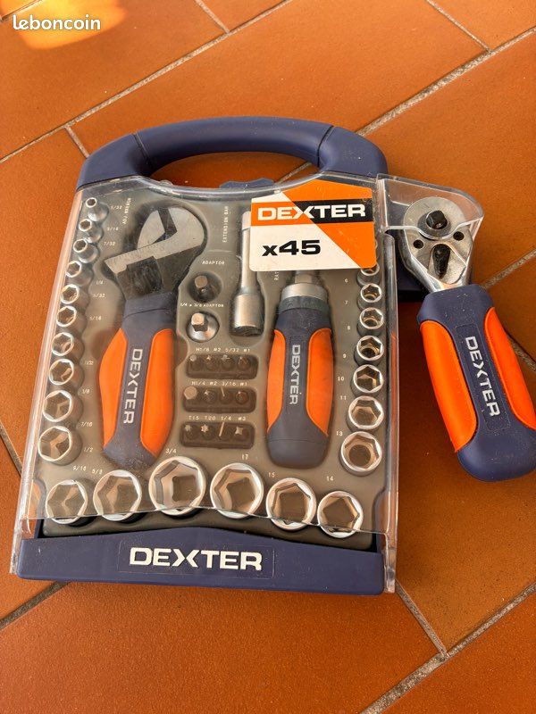 Set de vissage, 45 pièces Dexter neuf (image 2)