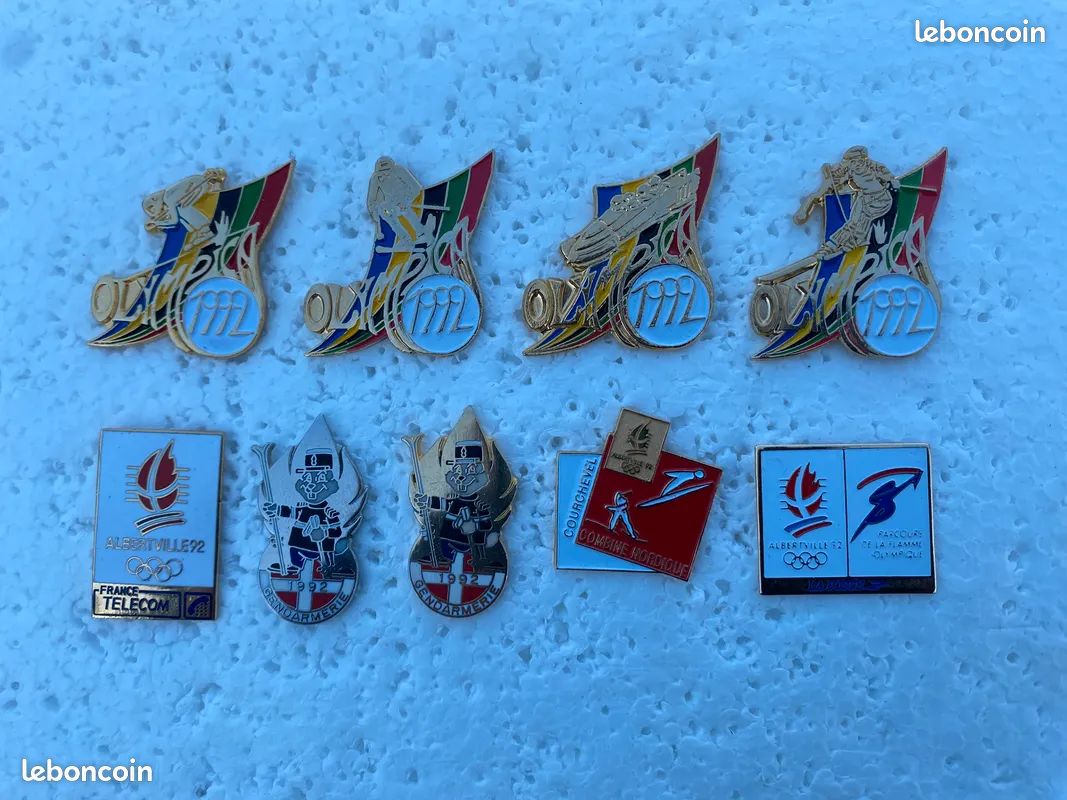 Pin's Jeux Olympiques Albertville 92, Renault Zamac, Arthus Bertrand, Collection
