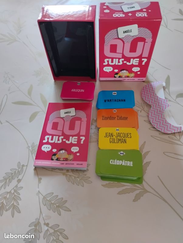 Jeu ados et adultes QUI SUIS-JE de SOLAR, jeu neuf (image 1)