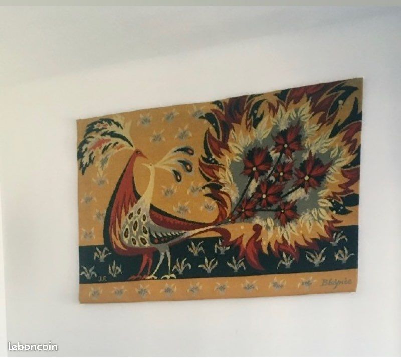 Tapisserie d’Aubusson Bouquet d’oiseaux (image 6)