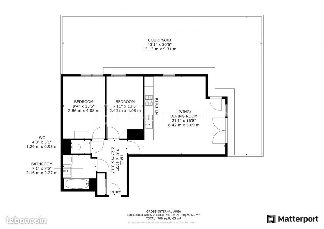 Appartement 3 pièces 60 m² (image 12)