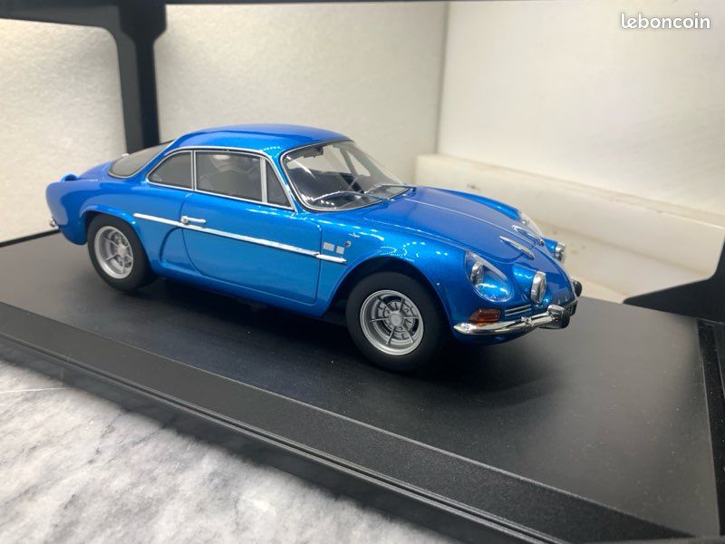 Alpine Renault A110 1600S 1971 Bleue - Norev 1/18 - MOD185300 - Neuf