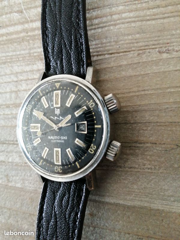 Paire D'Aiguilles Heure/Minute Pour Montre Lip Electronic