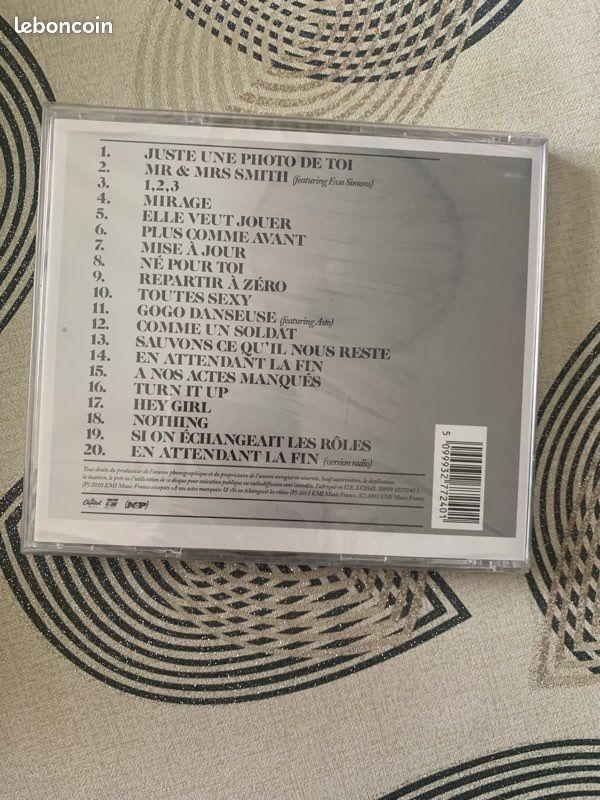 Cd M. Pokora dans son emballage neuf (image 2)