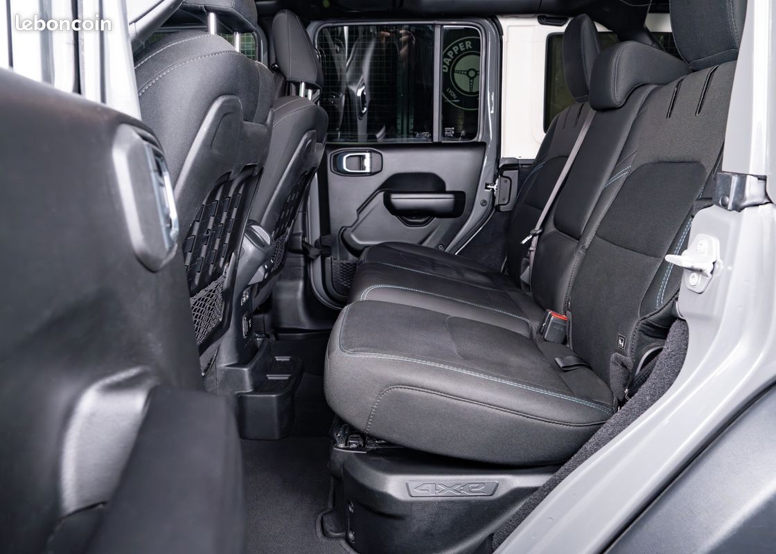 JEEP Wrangler - JL Unlimited -RUBICON - 4XE Hybride - 2ème main - Origine France - PHEV (image 10)