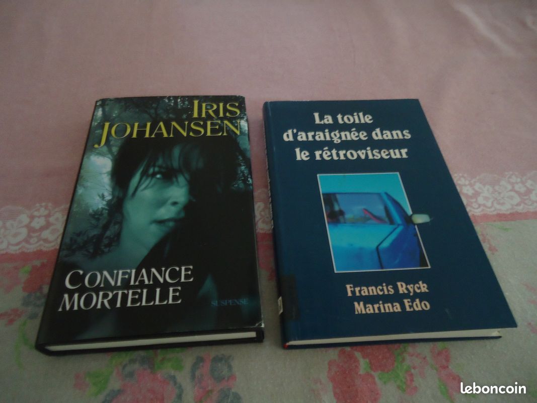 LIVRES - lot de 2 livres - romans (image 1)