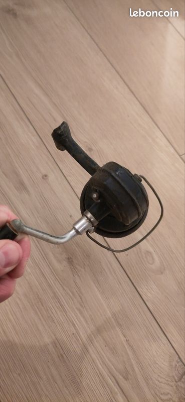 Ancien Moulinet Pêche South Bend N°400 – Niveau Remontage Anti-coup – Vintage
