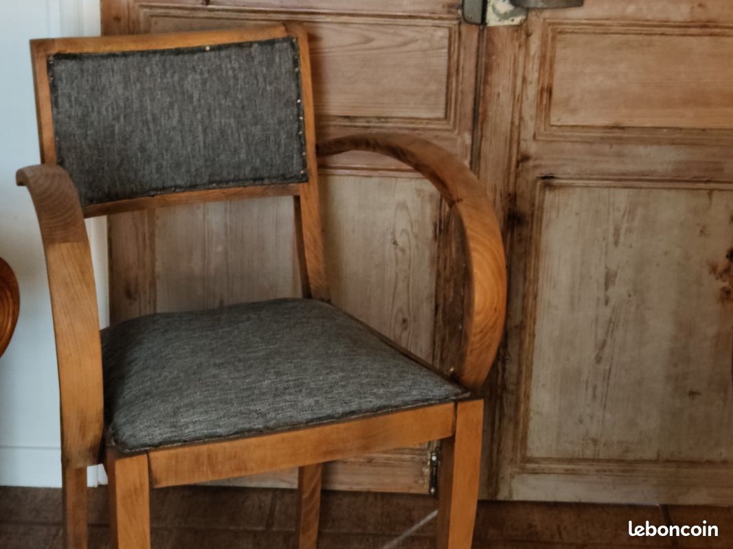Paire de fauteuils Art déco (image 2)