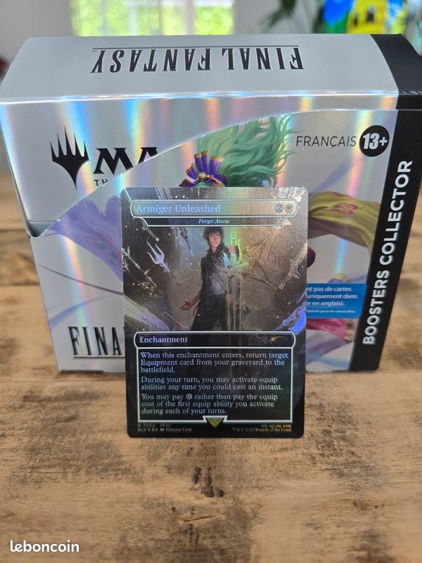 forge anew mtg final fantasy Armiger Unleashed - As long as its your turn Carte Armiger Unleashed MTG FF