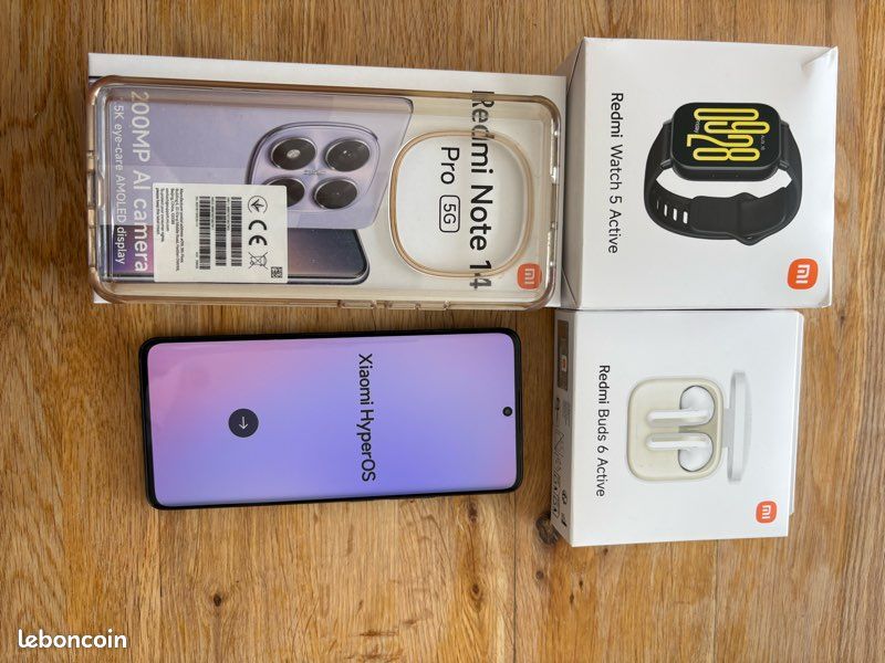 Redmi Note 14 Pro + Watch 5 active + Buds 6 (image 2)
