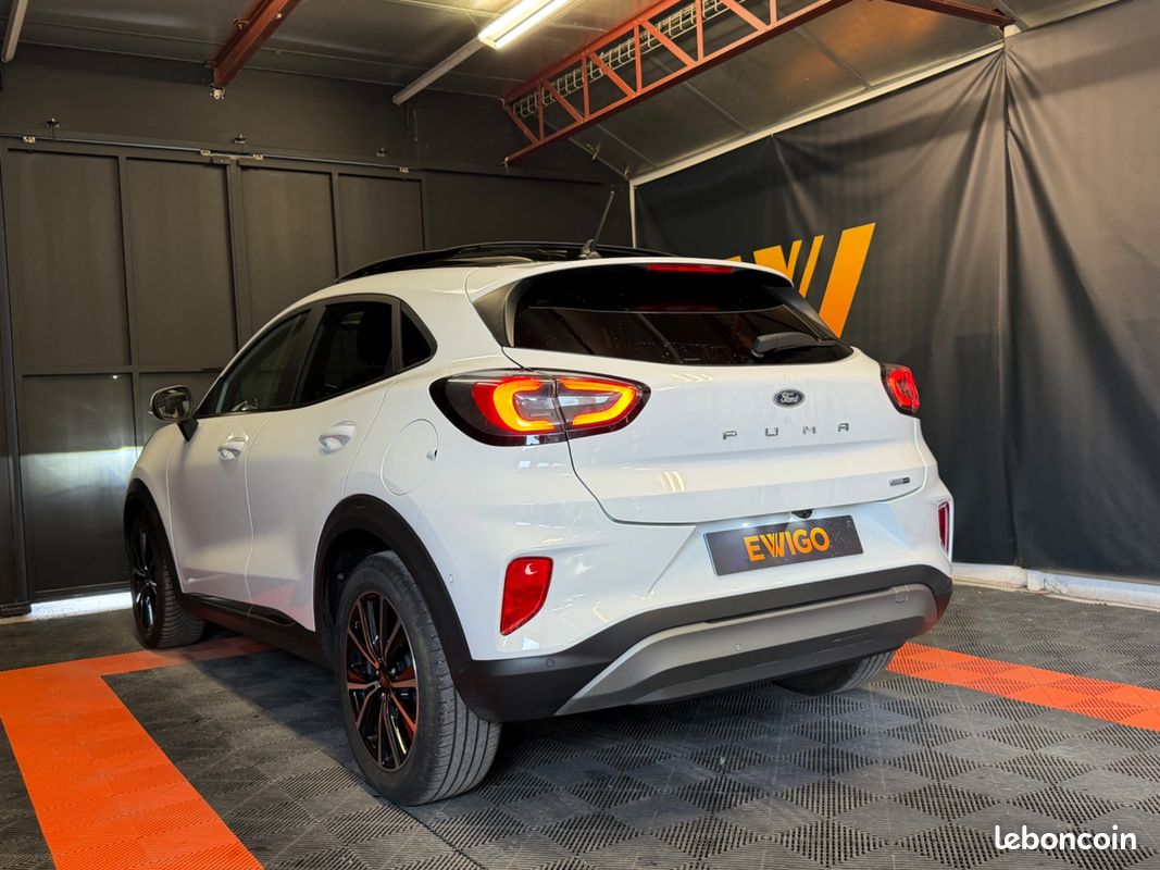 Ford puma 1.0 125 ch hybrid mhev titanium / toit ouvrant / entretien constructeur / cam de recul (image 4)