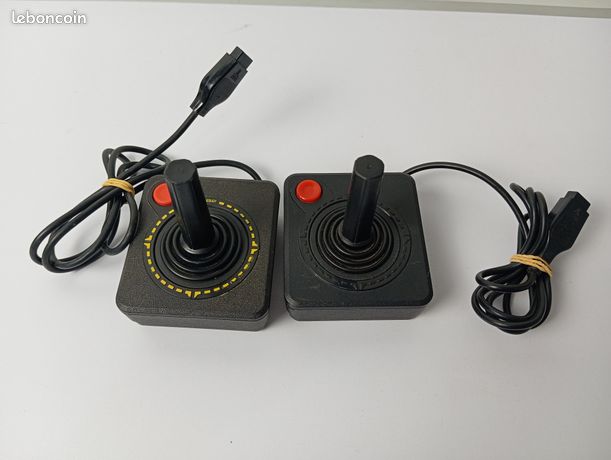 Manette Atari 7800 / 2600 - Joystick Et Boutons Testés 100