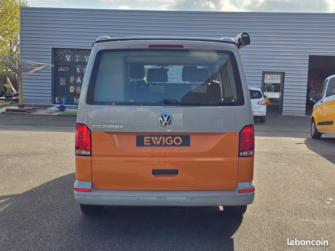 VOLKSWAGEN CALIFORNIA COAST 2.0 TDI150ch DSG CARPLAY/IMMAT FR COVERING ORANGE garantie VW 08/2028 (image 8)